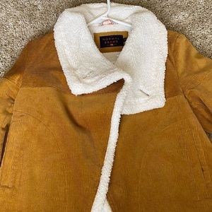 NORMAL BRAND WARM TAN JACKET/ SIZE S/ WORN ONCE/ bought for $155